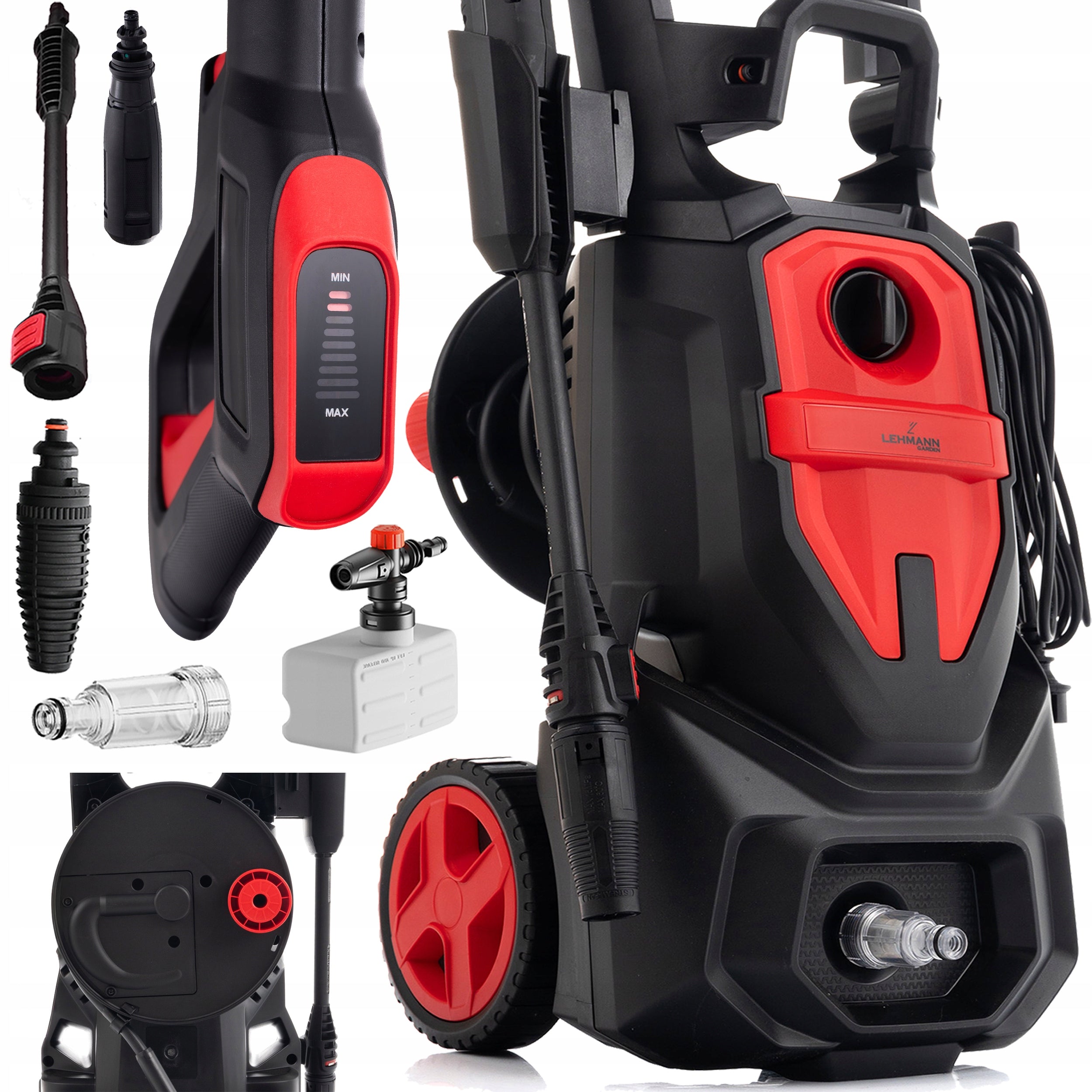 PRESSURE WASHER LEHMAN AUSTIN STRONG 260BAR SELF-SUCTION ALUMINUM PUMP PRO