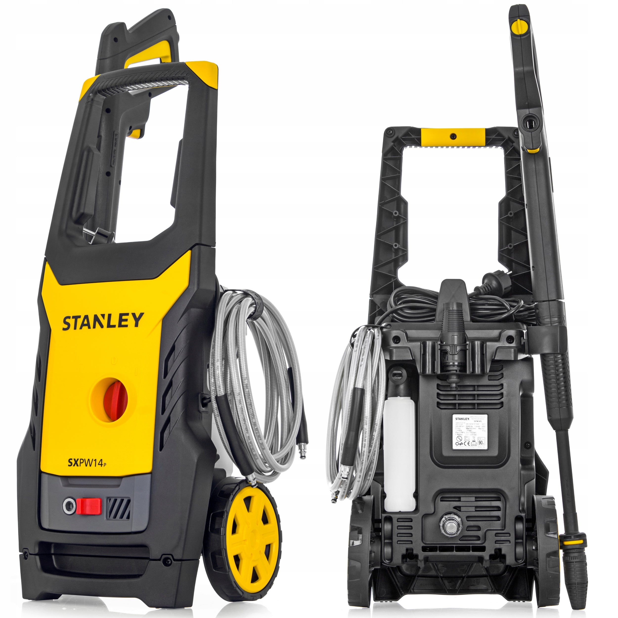 PRESSURE WASHER STANLEY 170BAR SELF-SUCTION ALUMINUM PUMP SET + PATIO Packaging status original