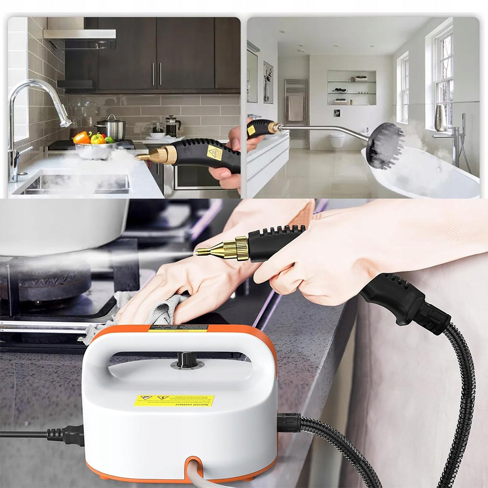 PRESSURE WASHER STEAM WINDOW CLEANER STEAMER 4.5BAR 2500W SET Power 2500 W