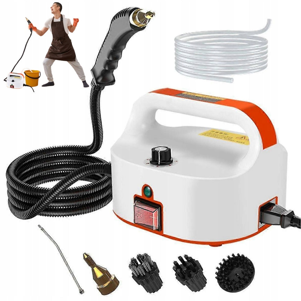 PRESSURE WASHER STEAM WINDOW CLEANER STEAMER 4.5BAR 2500W SET