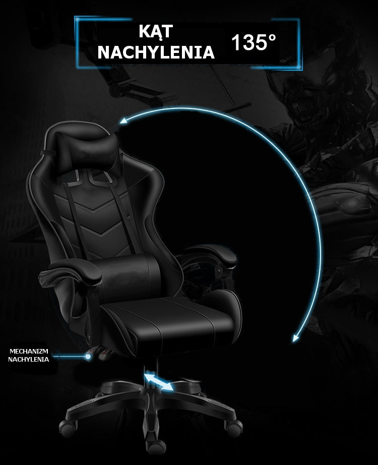 PRESTIGE GAMING CHAIR, QUILTED, OFFICE, MASSAGE, GAME EXTREME FG-PRS-003 Furniture height 131 cm