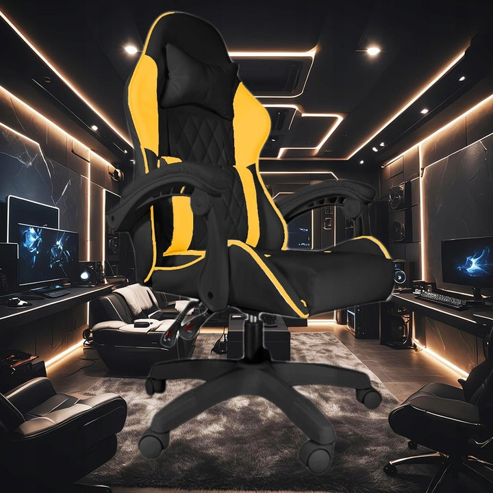 PRESTIGE GAMING CHAIR, QUILTED, OFFICE, MASSAGE, GAME EXTREME FG-PRS-003 Packaging status original