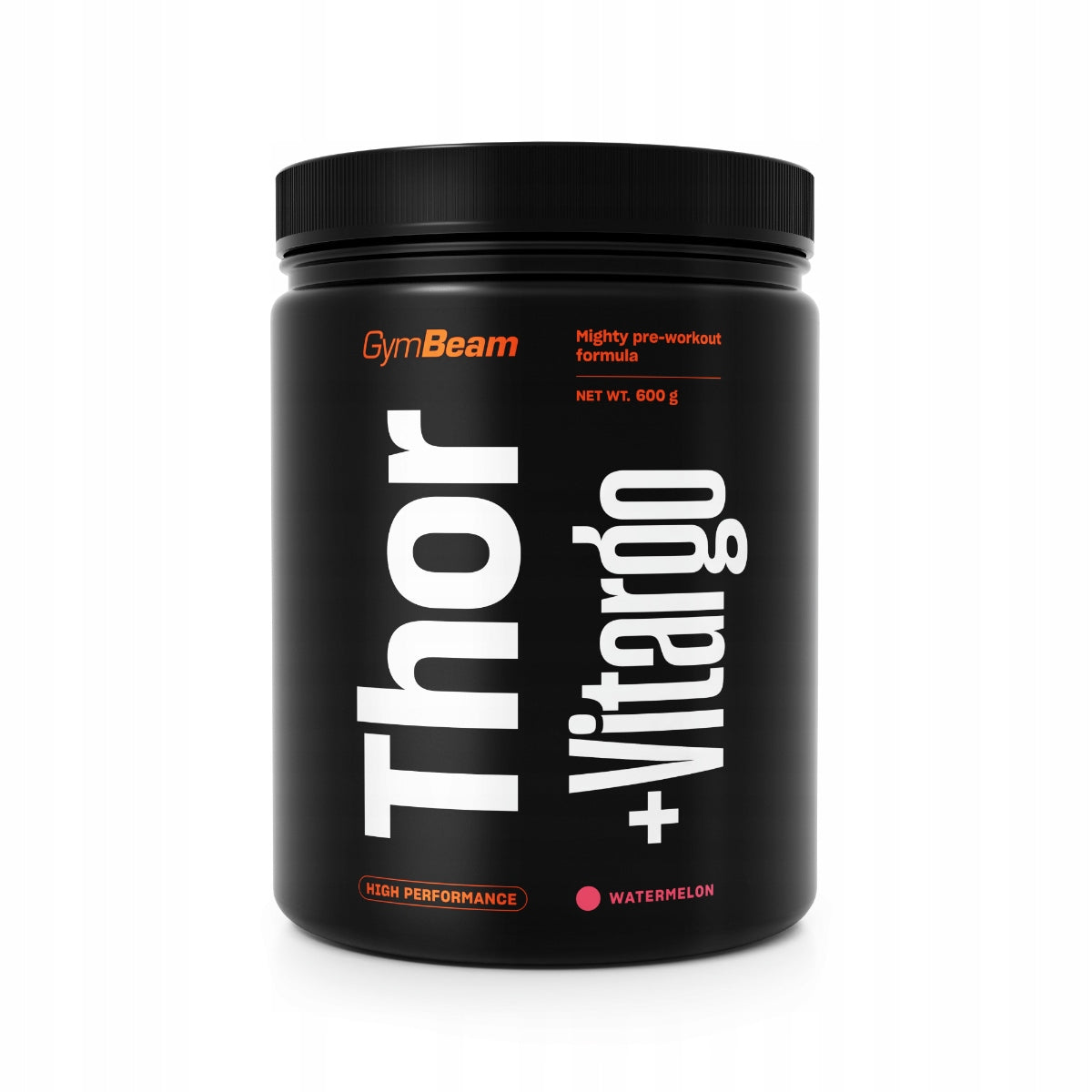 PREWORKOUT THOR FUEL PUMP STRENGTH POWER GymBeam 600g watermelon