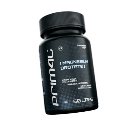 PRIM4L Magnesium orotate 200 mg 60 pcs vegan Expiration date at least 1 year from the date of purchase