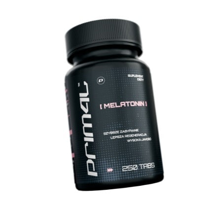 PRIM4L Malatonin Melatonin 1 mg 250 pcs sleep regeneration Expiration date at least 1 year from the date of purchase