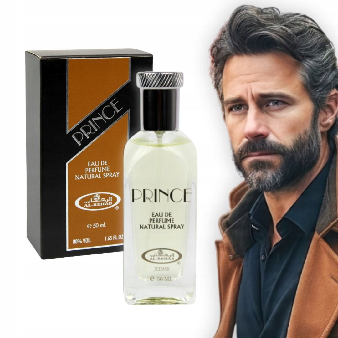 PRINCE ARABIC PERFUME FOR MEN 50 ML AL REHAB CITRUS WOODY ORIENTAL Packaging status original