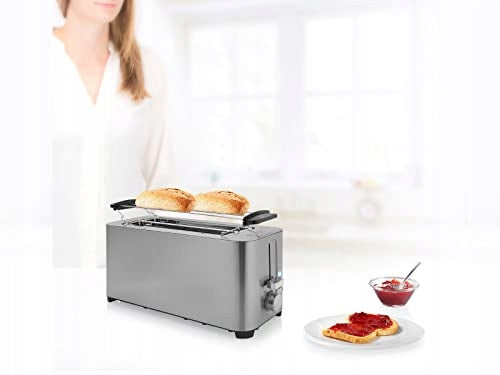 PRINCESS Steel Toaster 2 Long Slots 7 Levels 1400W Power rating 1400 W