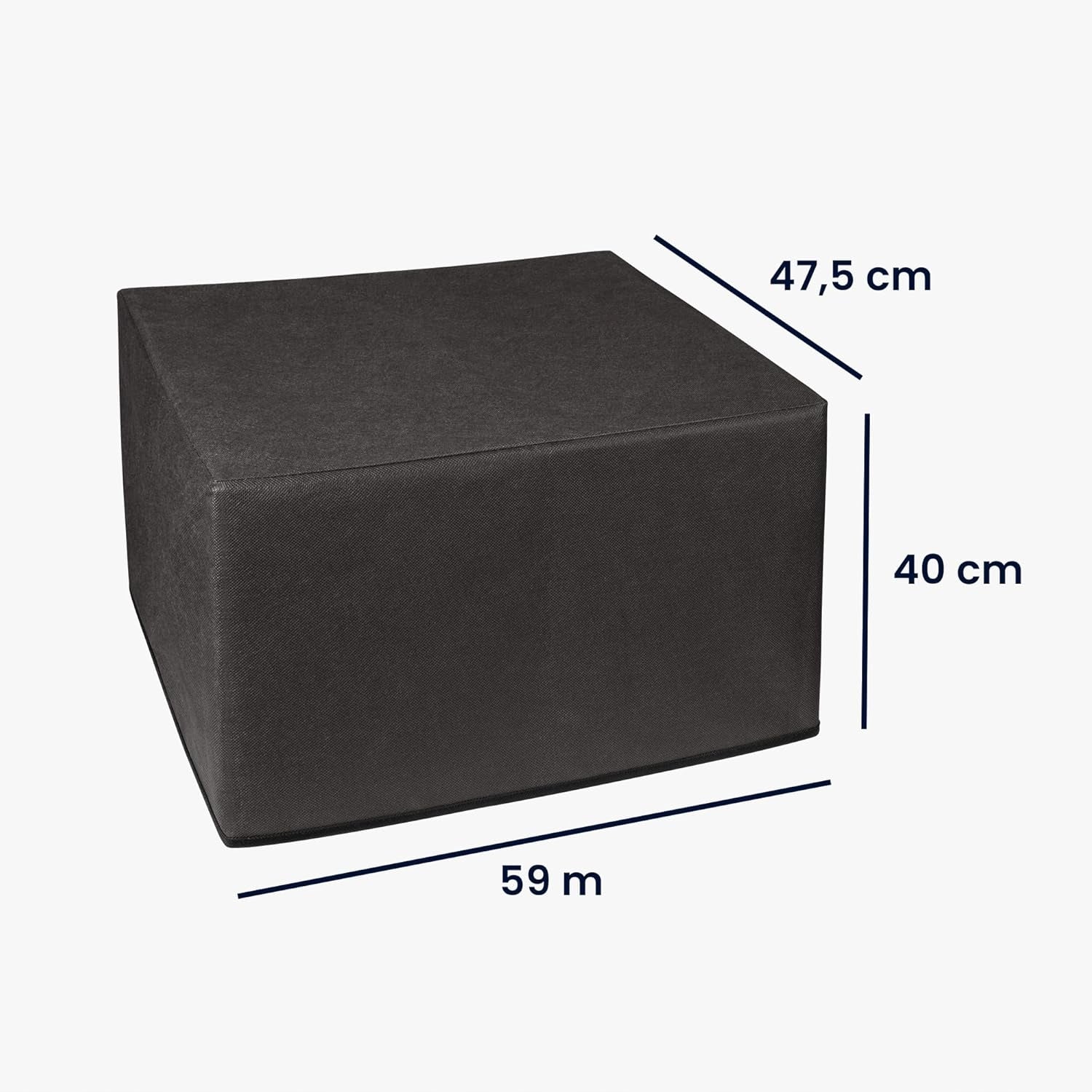 PRINTER CASE WITH DUST COVER DARK GREY 9730E Brand Kwmobile