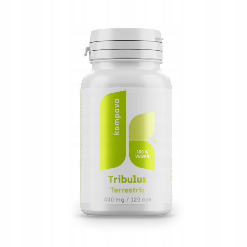 PRÍRODNÝ stimulant pre mužov Tribulus Terrestris Kompava 400mg 120 kapsúl