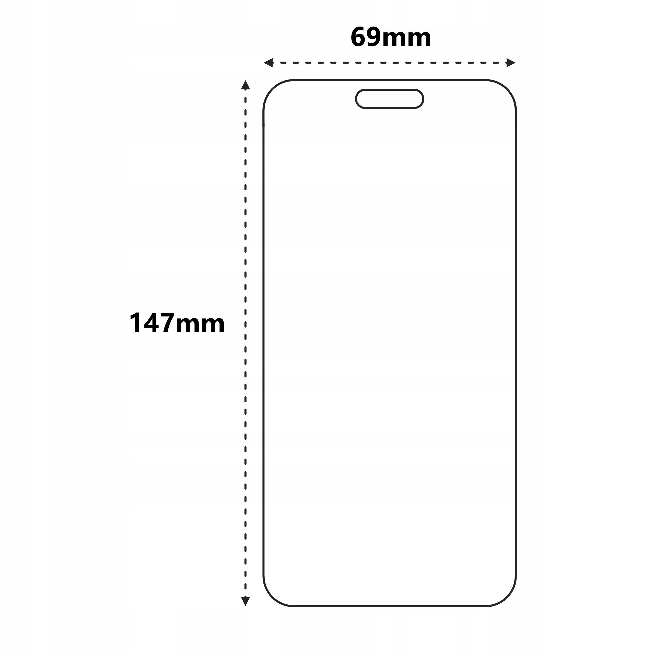 PRIVACY FILM for iPhone 17 Pro PROTECTIVE PRIVACY ANTI SPY Manufacturer code Folia_Antyszpiegowska_Matowa_2B131A