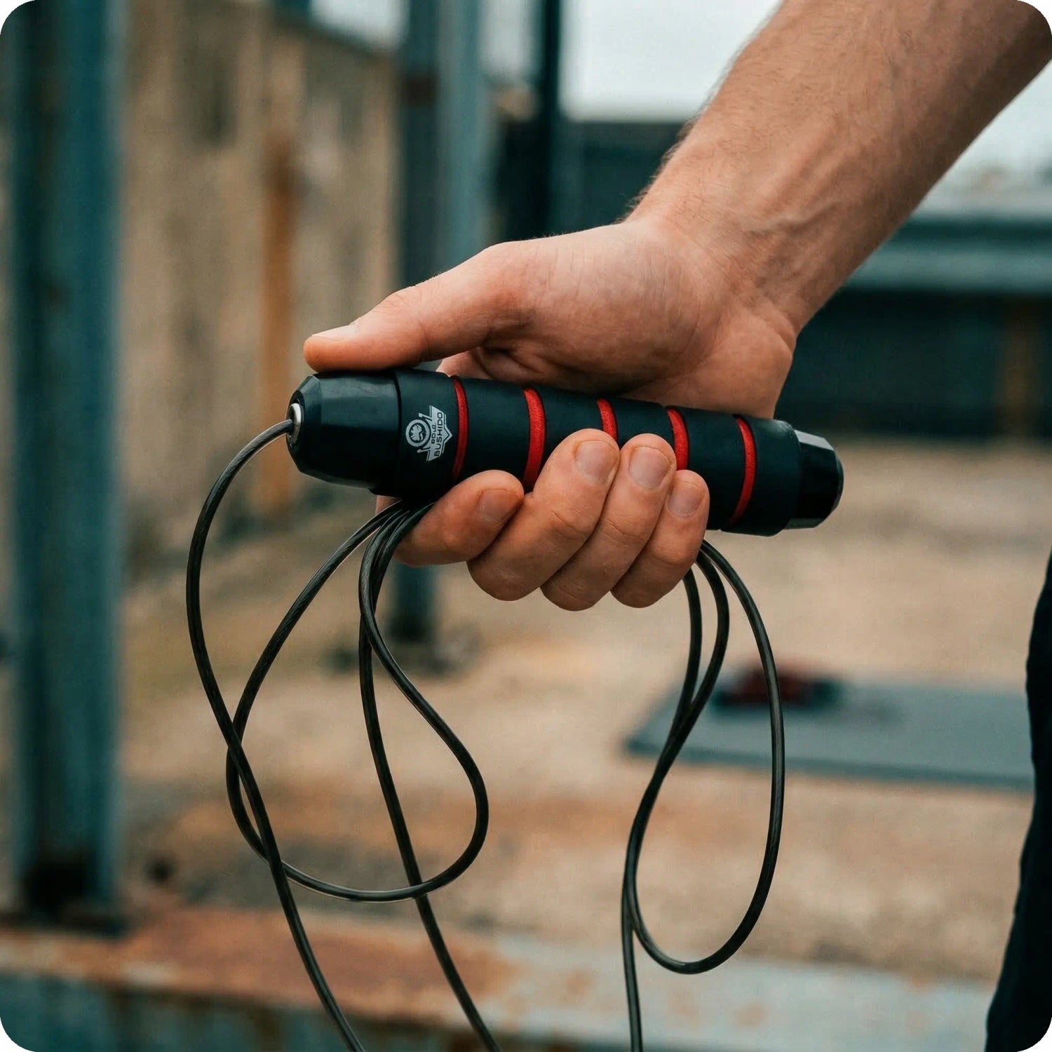 PRO JUMP ROPE WITH ADJUSTABLE CABLE LENGTH WITH BEARINGS DBX BUSHIDO Packaging status original