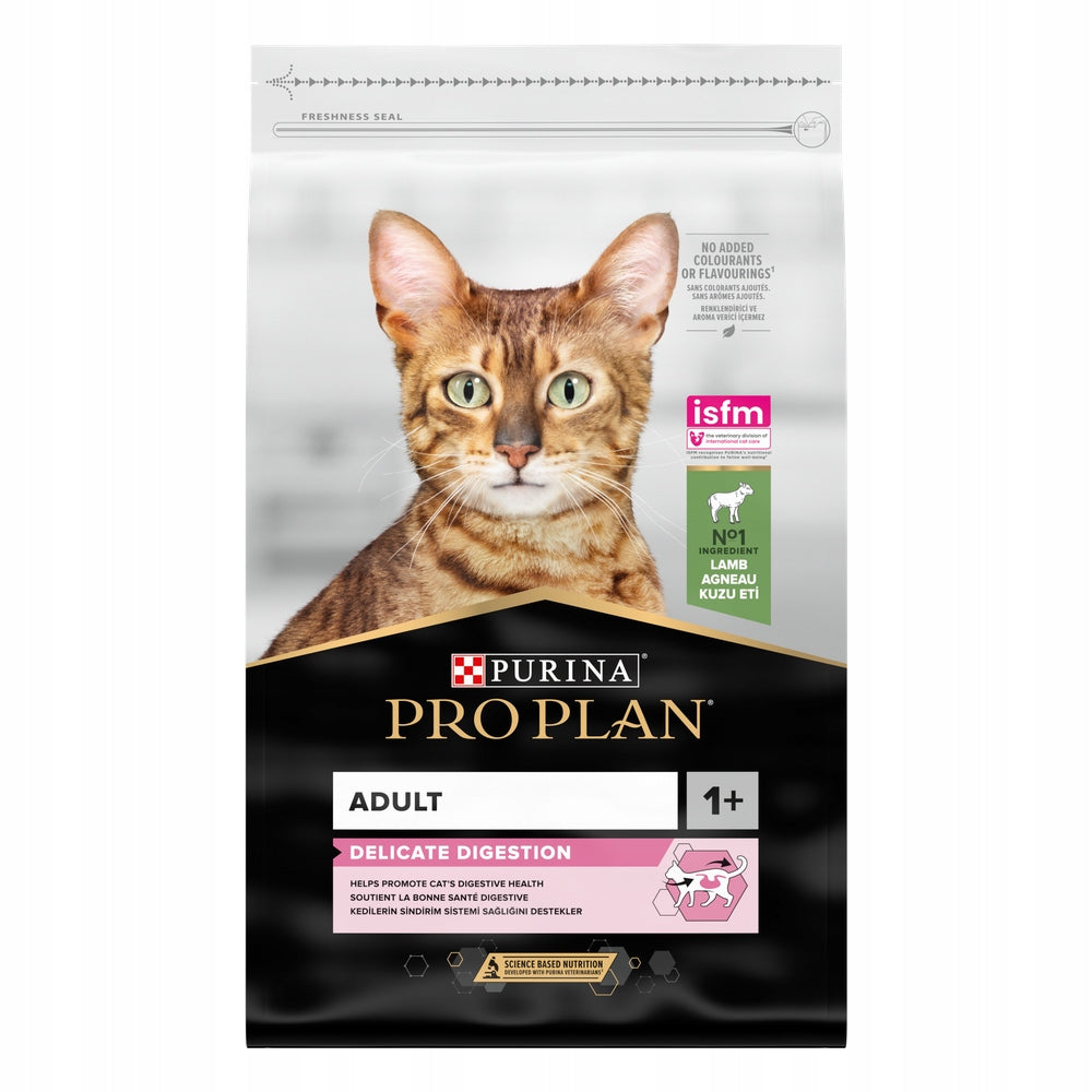 PRO PLAN Delicate Digestion Adult Cat Food Lamb 10kg