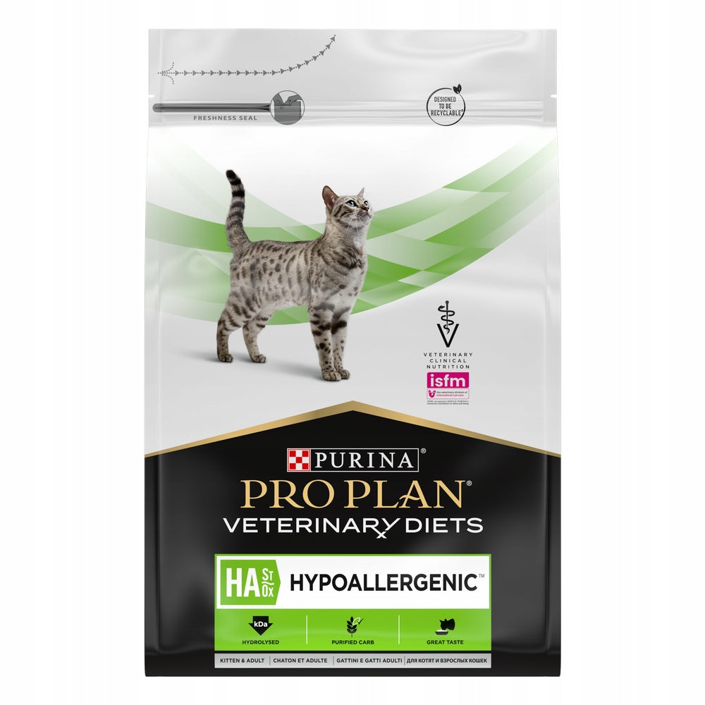 PRO PLAN Veterinary HA St/Ox Hypoallergenic Dry Cat Food 3,5kg