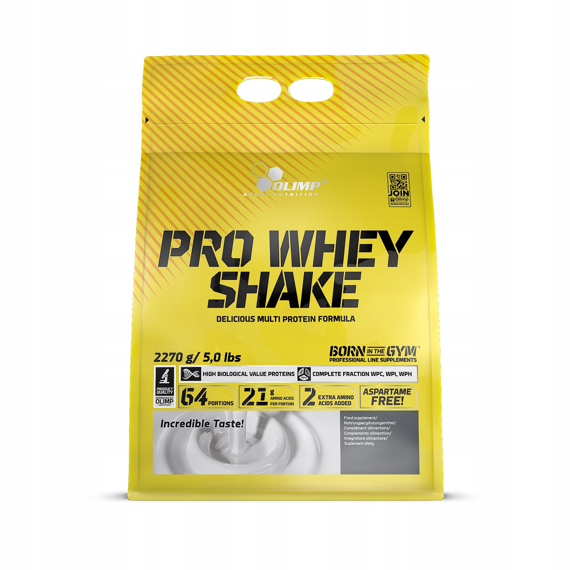 PRO WHEY SHAKE 2270 g – OLIMP WPC WPI WPH – PROFESSIONAL PROTEIN FORMULA