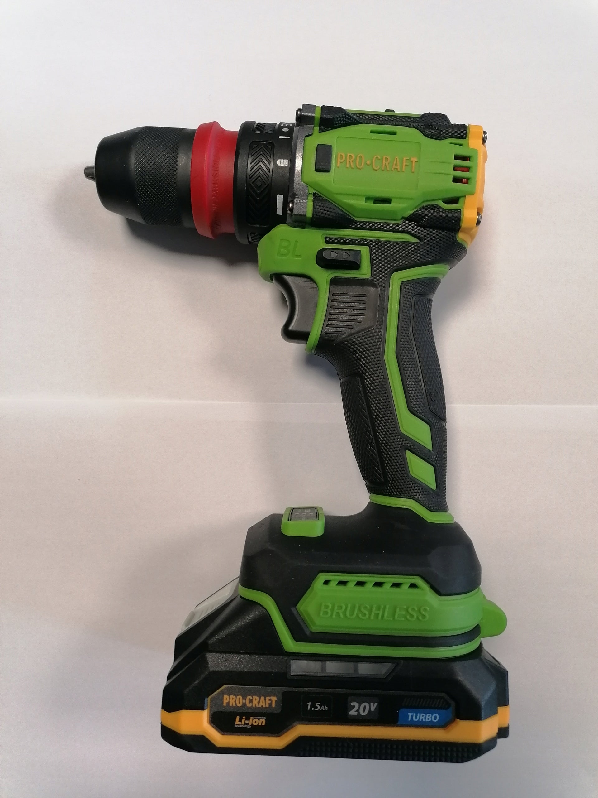 PROCRAFT PA18PRO DFR drill/driver 20V 1,5Ah 30Nm suitcase