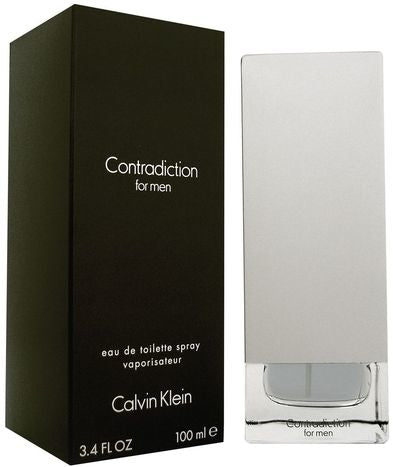PRODUCT CALVIN KLEIN CONTRADICTION FOR MEN 100ML EDT Packaging status original