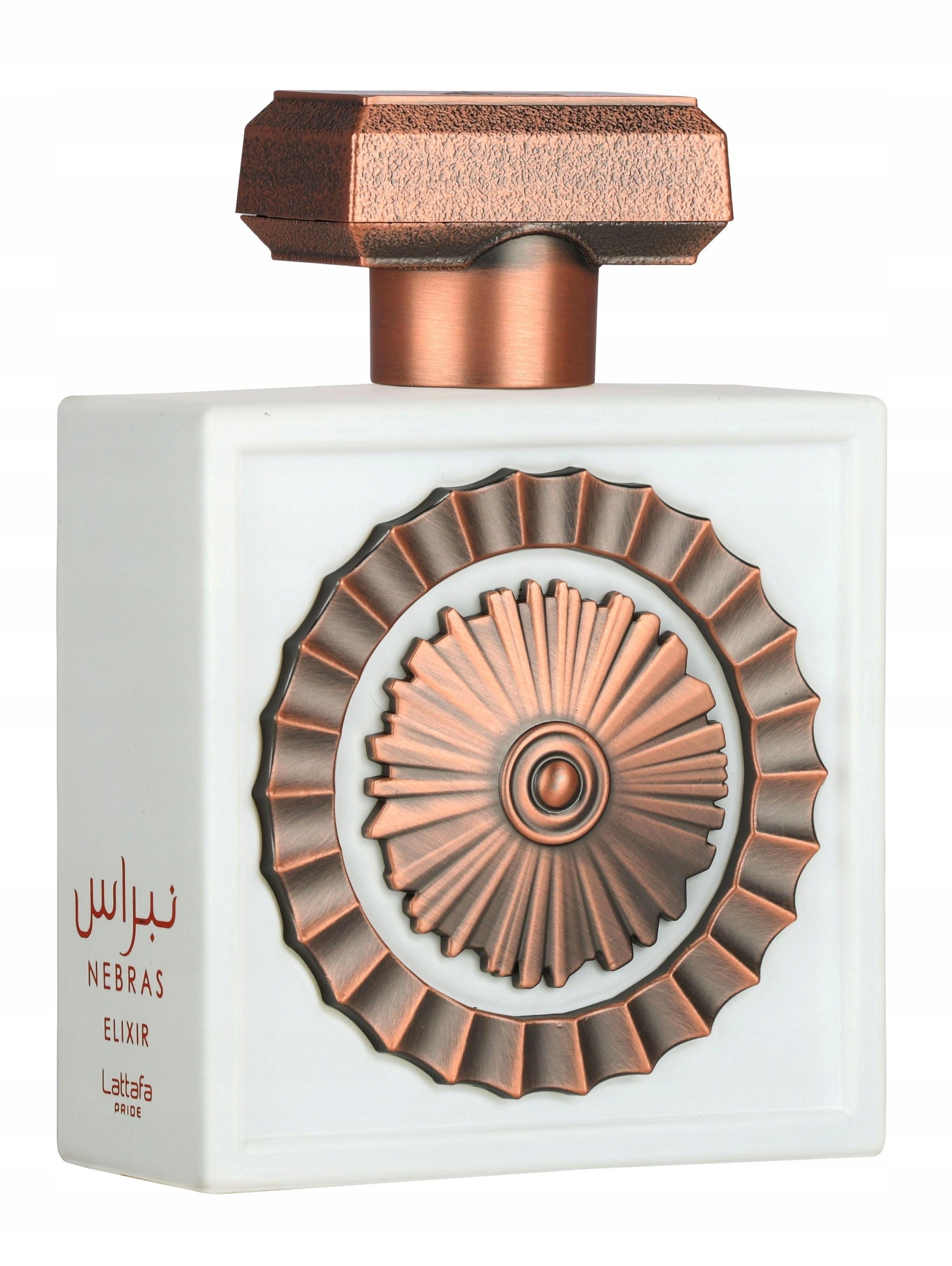 PRODUCT LATTAFA PRIDE NEBRAS ELIXIR 100ML EDP Packaging status original
