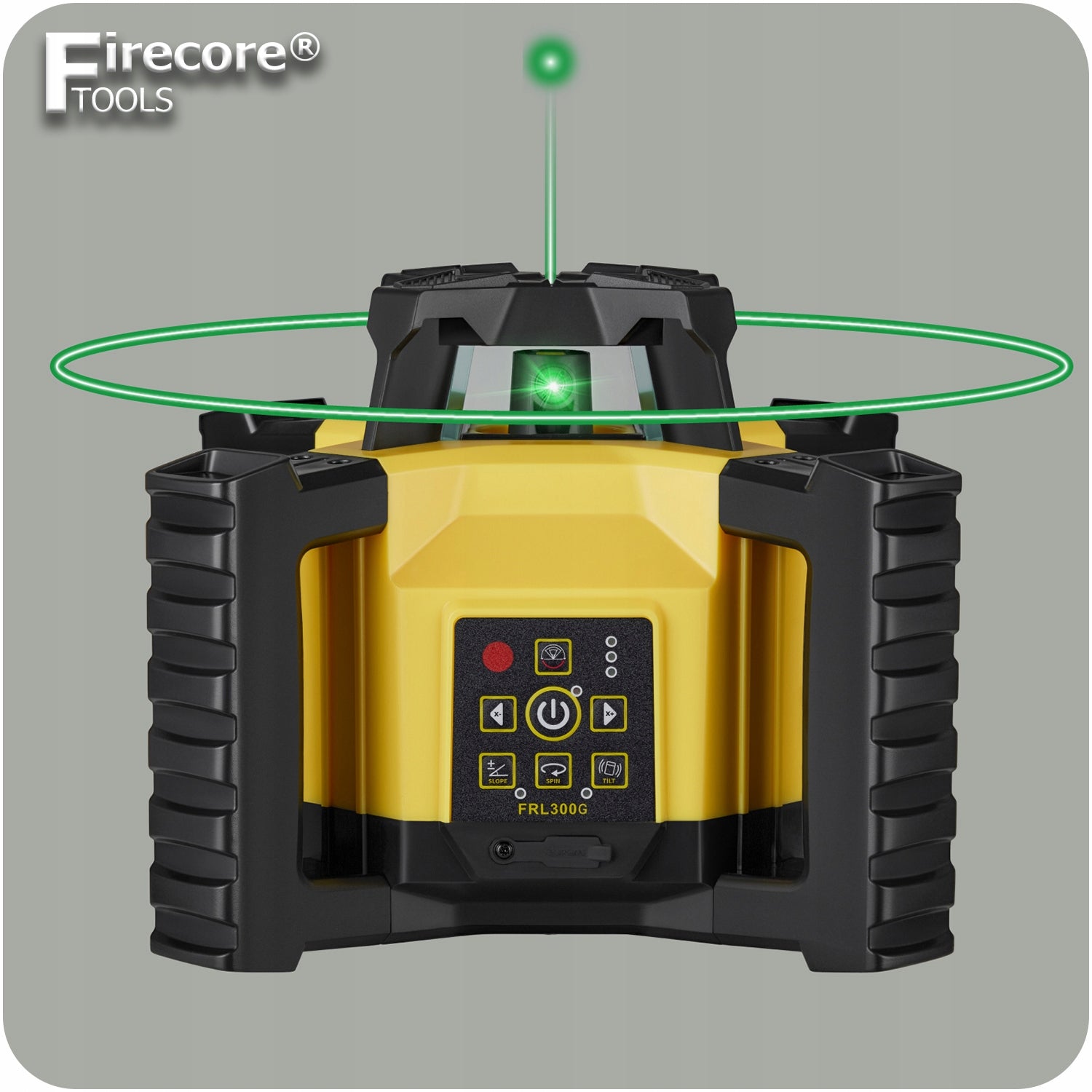 PROFESJONLNY NIWELATOR LASEROWY OBROTOWY GEODEZYJNY FRL300G FIRECORE Packaging status original