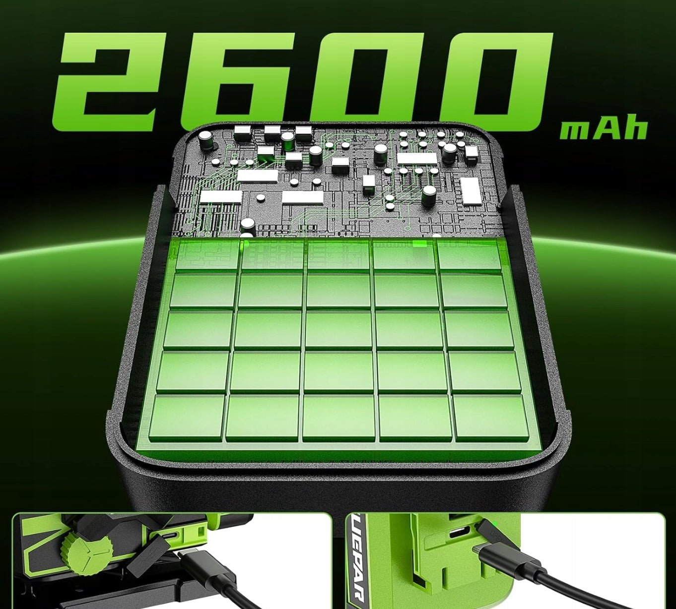PROFESSIONAL CROSS LASER GREEN Huepar W04CG LEVEL 360° 40 m SUITCASE Model W04CG POZIOM LASEROWY 360°