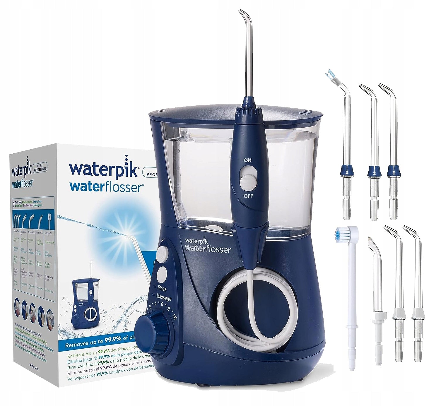 PROFESSIONAL DENTAL IRRIGATOR WATERPIK WP663 WP-663 WITH 6 TIPS