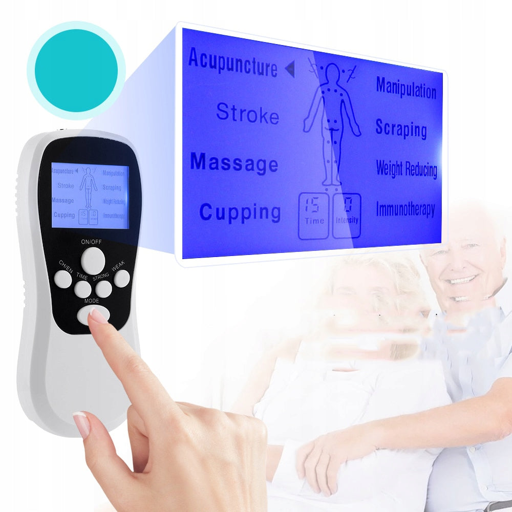 PROFESSIONAL DIGITAL NERVE MUSCLE ELECTROSTIMULATOR Body parts stomach hips back buttocks thighs
