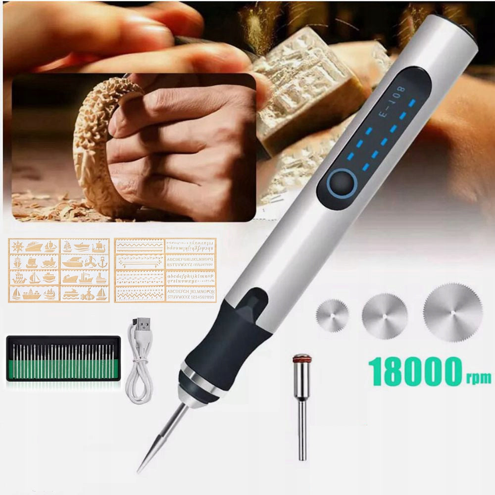 PROFESSIONAL ENGRAVING PEN HAS 3 SPEEDS SUITABLE FOR METAL Manufacturer code 24124086-2