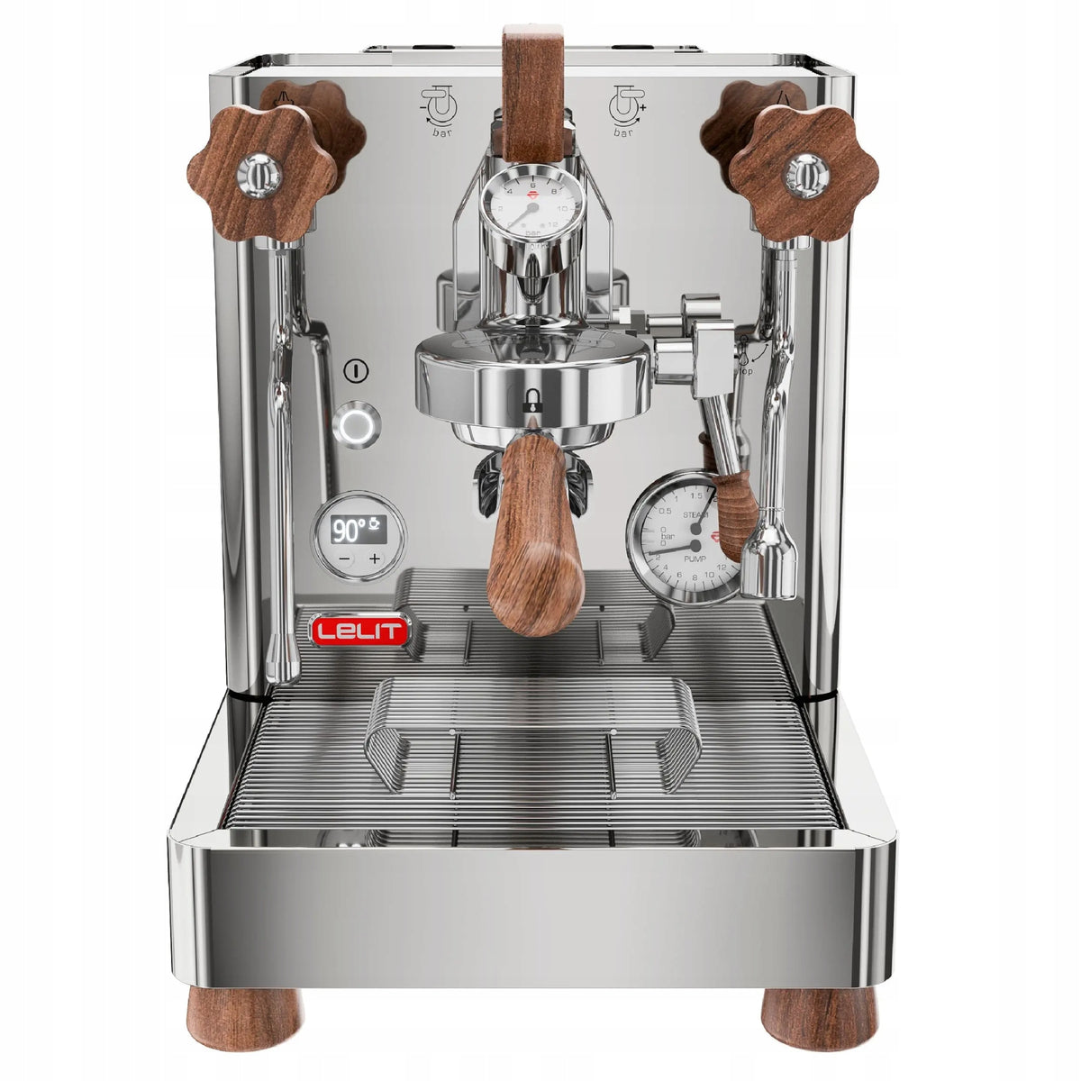 PROFESSIONAL FLASK COFFEE MAKER Lelit Bianca PL162T ITALIAN WOOD Manufacturer code 8009437002641