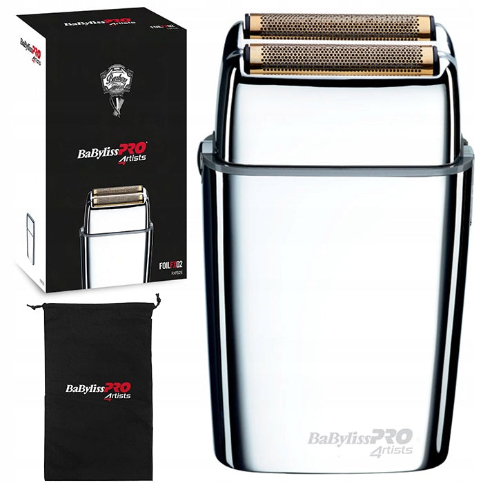 PROFESSIONAL HAIR BEARD SHAVER BABYLISS PRO FXFS2E SILVER - CASE