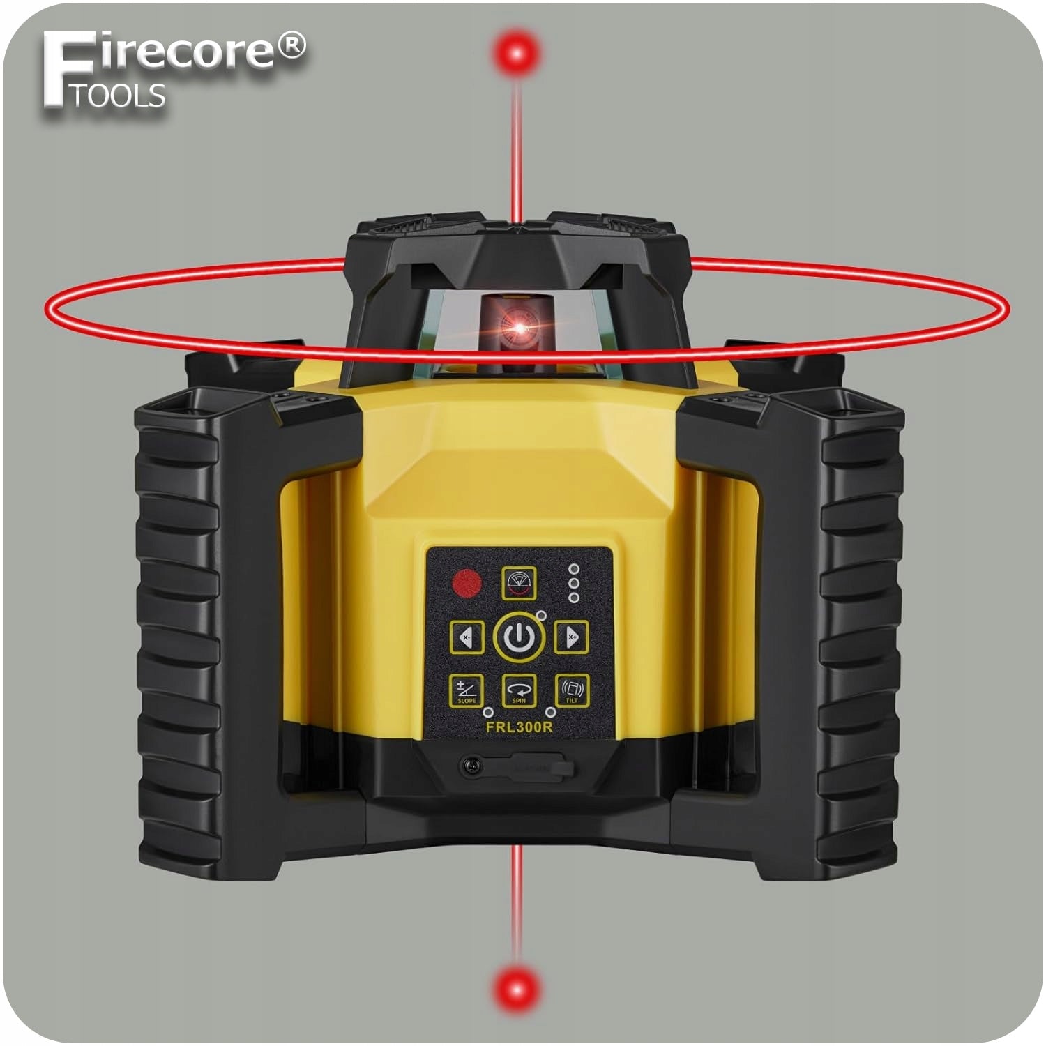 PROFESSIONAL LASER LEVELER ROTARY GEODESIC FRL300R FIRECORE Packaging status original