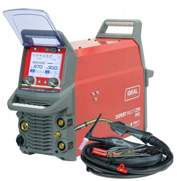PROFESSIONAL MIG TIG WELDER AC/DC EXPERT MULTI 270 PFC 4in1 Pro7 IDEAL Manufacturer code EXMULTI270