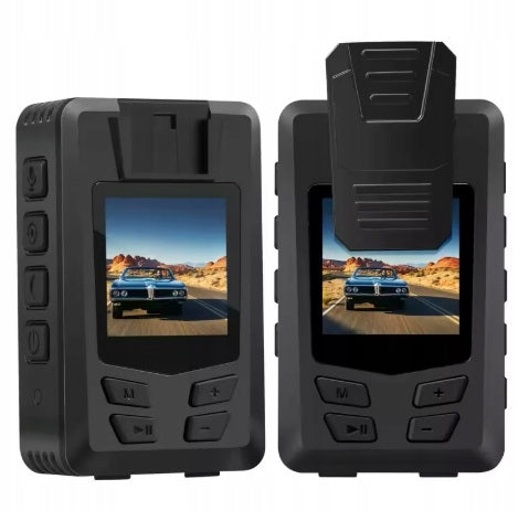 PROFESSIONAL MINI POLICE CAMERA PERSONAL MONITORING FULL HD 1080P