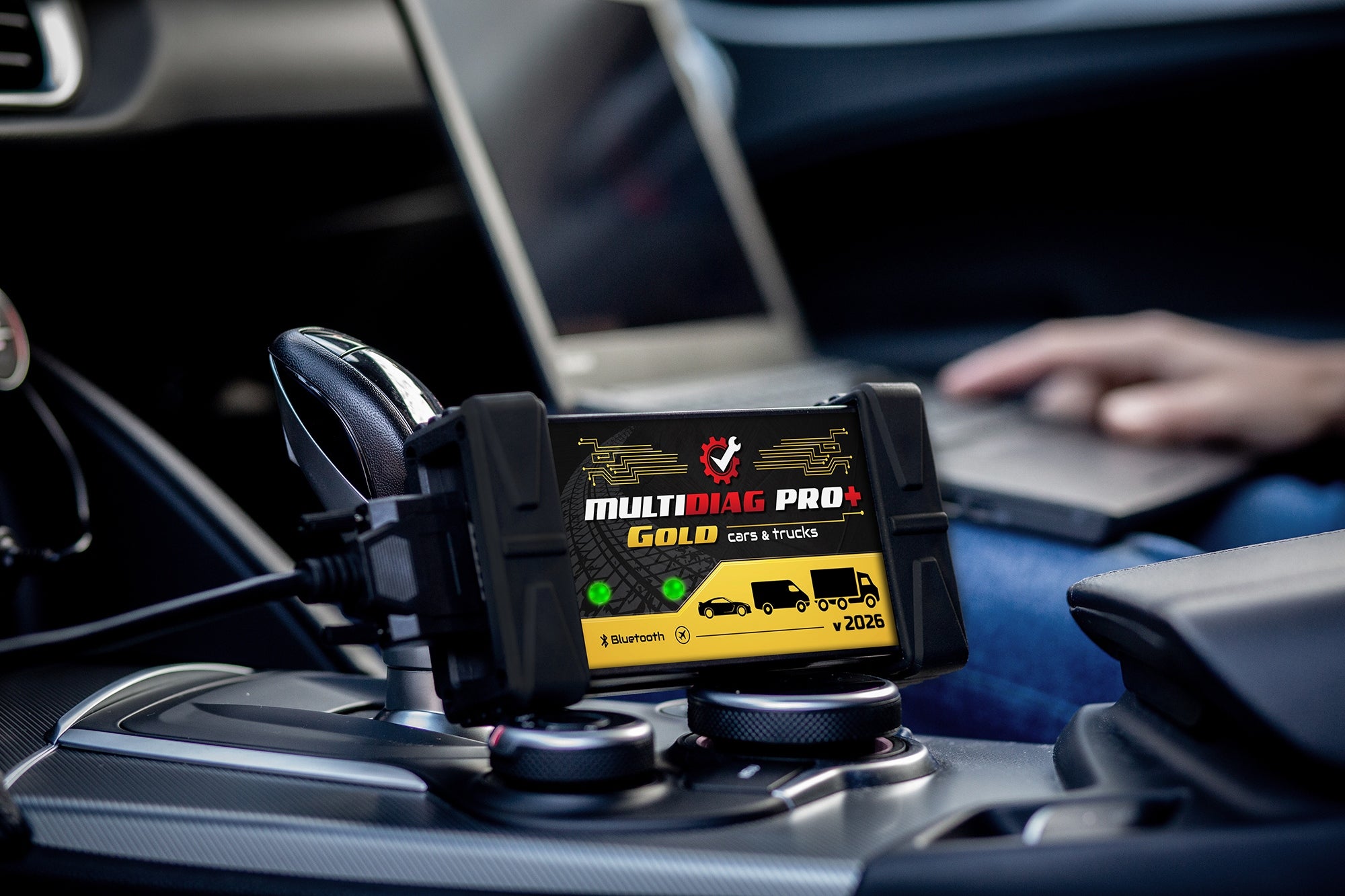 PROFESSIONAL OBD DIAGNOSTIC TESTER 2 TRUCK SEMI-TRAILERS BUSES jPL Manufacturer code MULTIDIAG PRO+ GOLD SKANER OBD
