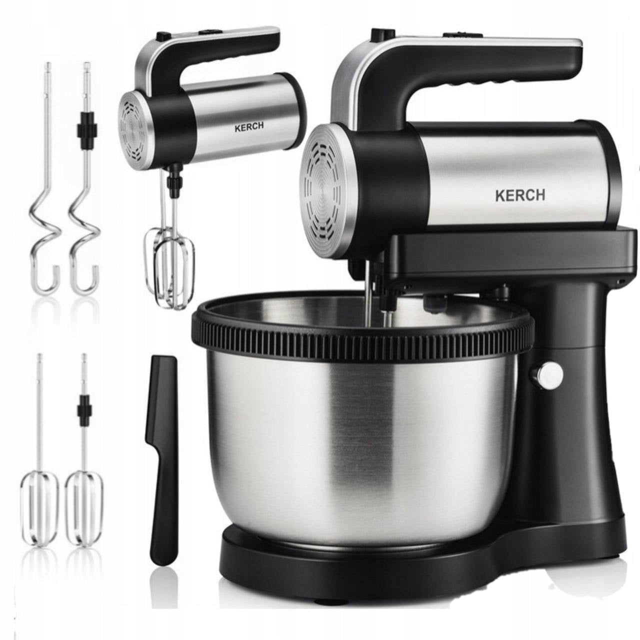 PROFESSIONAL ROTARY MIXER WITH Bowl FOOD PROCESSOR WITH ACCESSORIES 800W