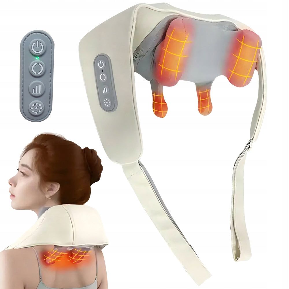 PROFESSIONAL SHIATSU MASSAGER FOR BACK NECK WARMING COLLAR