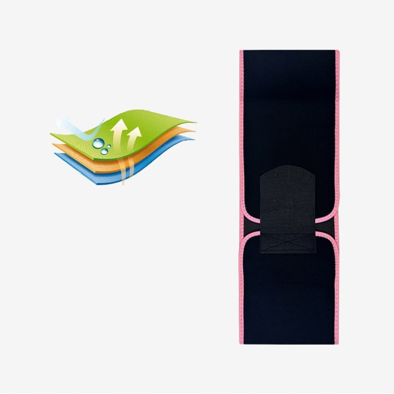 PROFESSIONAL SLIMMING BELT SLIMMING FOR GYM WORKOUTS SILVER ION AND POCKET Body parts stomach