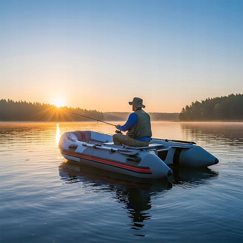 PROFESSIONAL TOURIST FISHING DINGHY BARAKUDA 300 WHITE-GREY Manufacturer code 300-WH-GR
