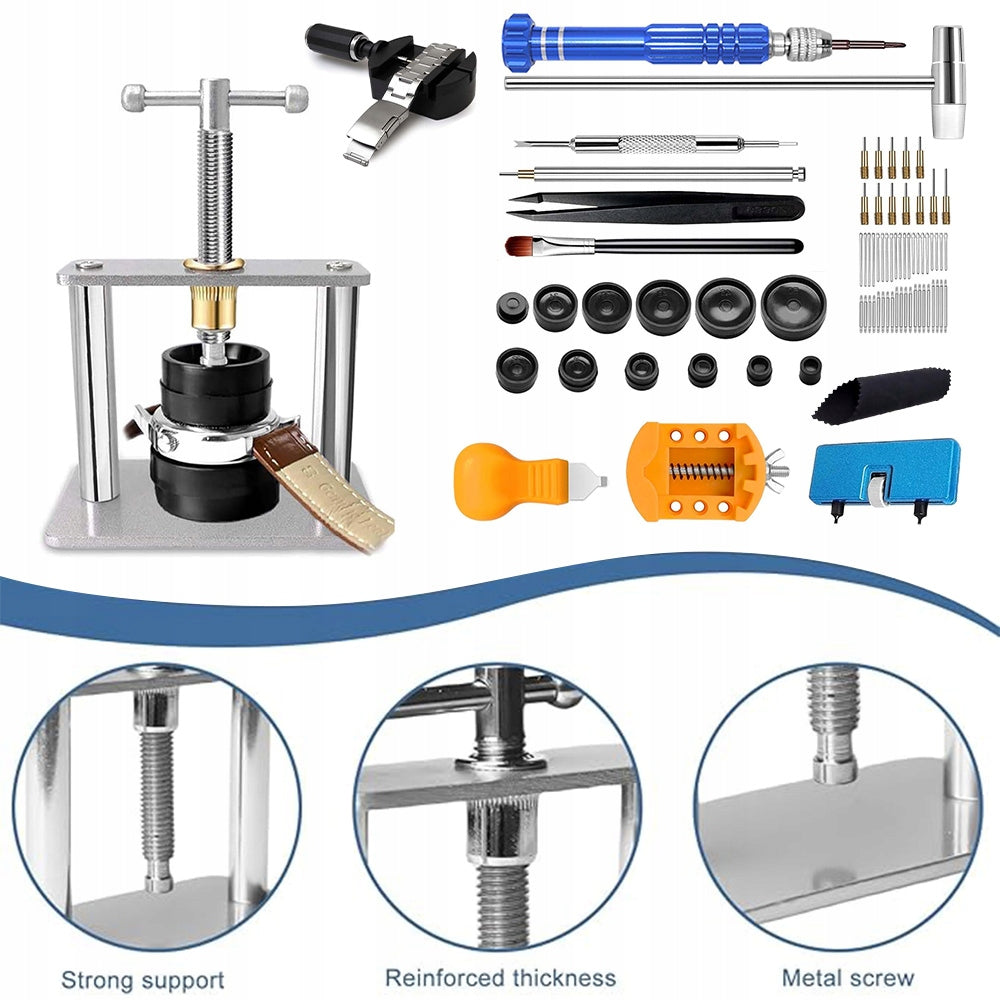 PROFESSIONAL WATCHMAKING SET WATCH PRESS DIES Packaging status original