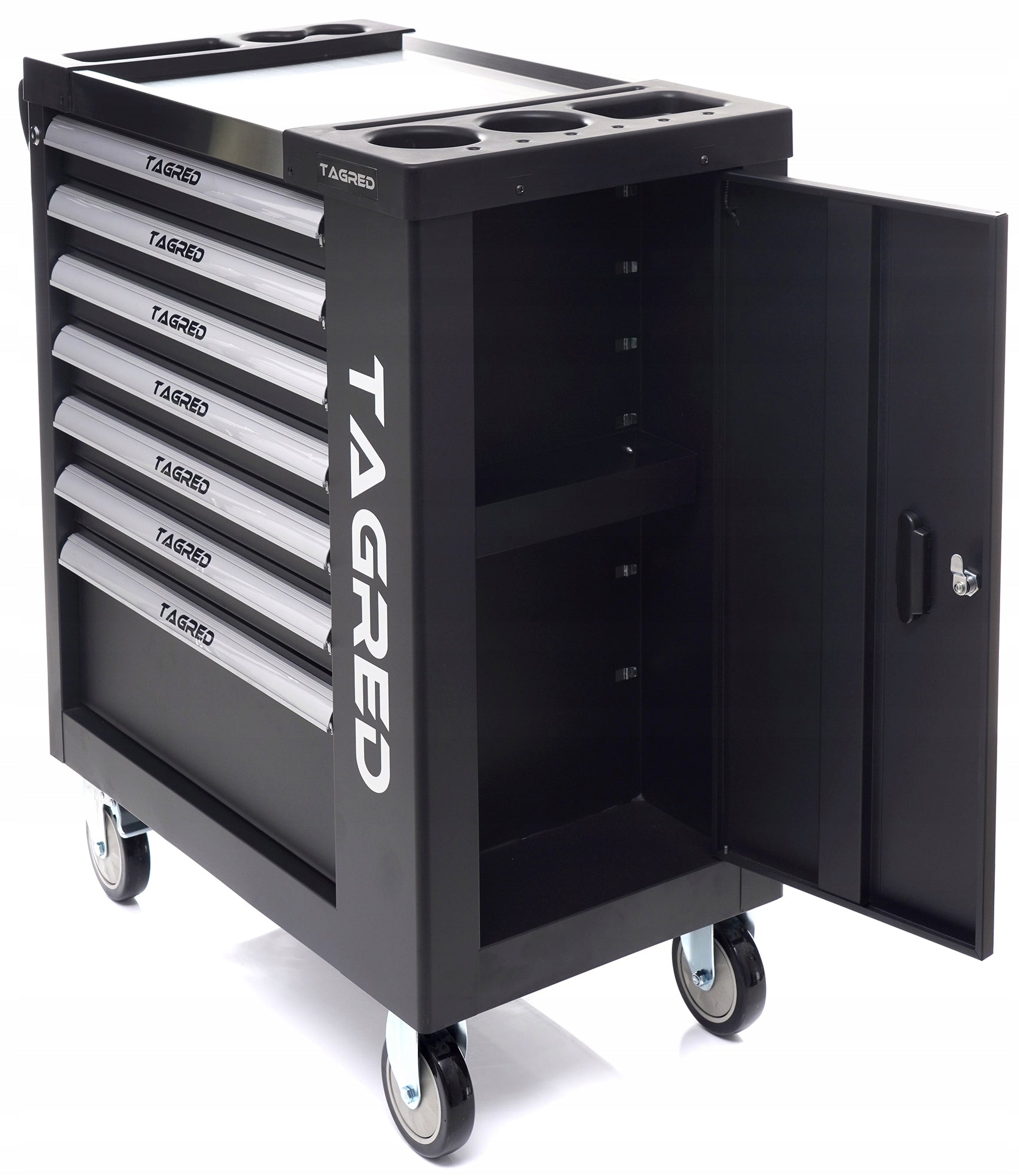 PROFESSIONAL WORKSHOP CABINET SERVICE TOOL CART STEEL COUNTERTOP Accessories included no
