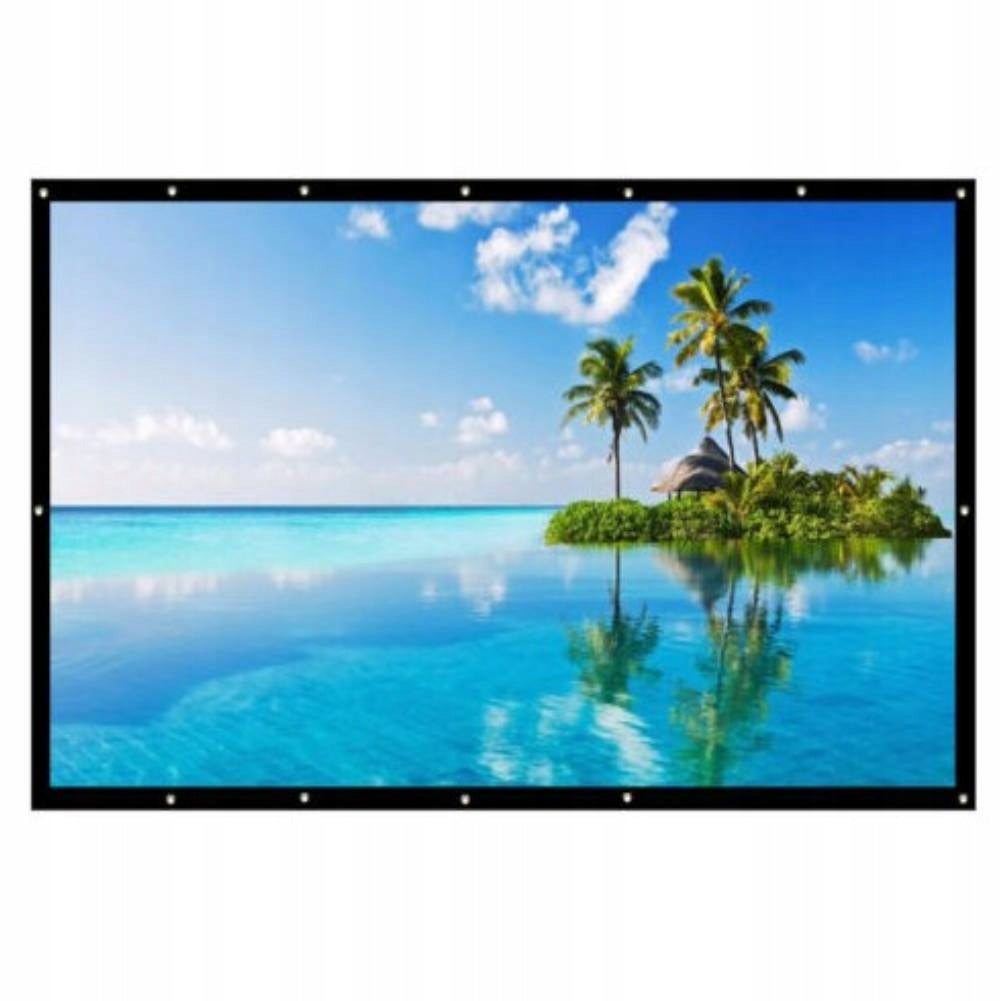 PROJECTION SCREEN FOR PROJECTOR PORTABLE 16:9 120 INCHES 266X149CM