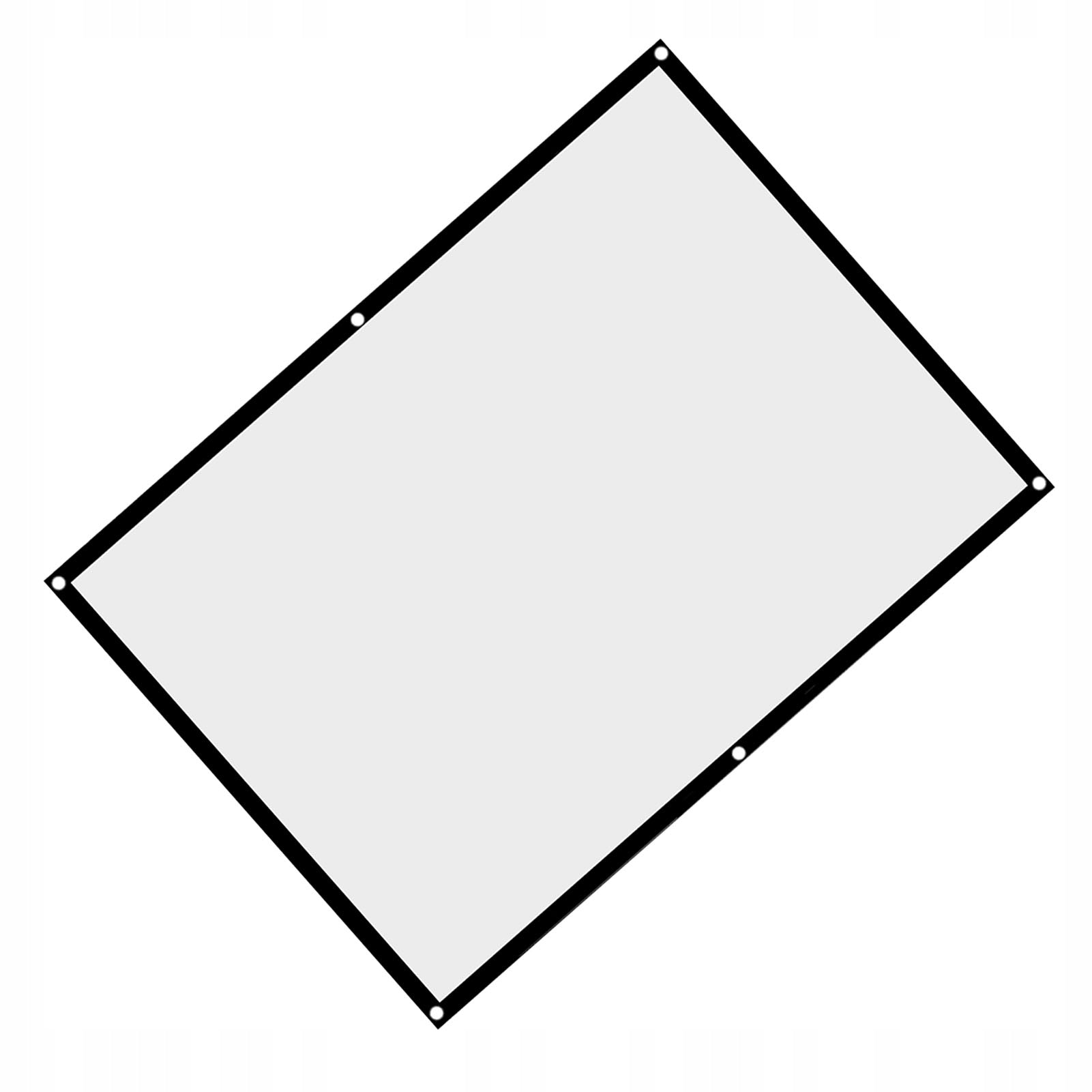 PROJECTION SCREEN FOR PROJECTOR PORTABLE RETRACTABLE 4:3 84 INCH Packaging status original
