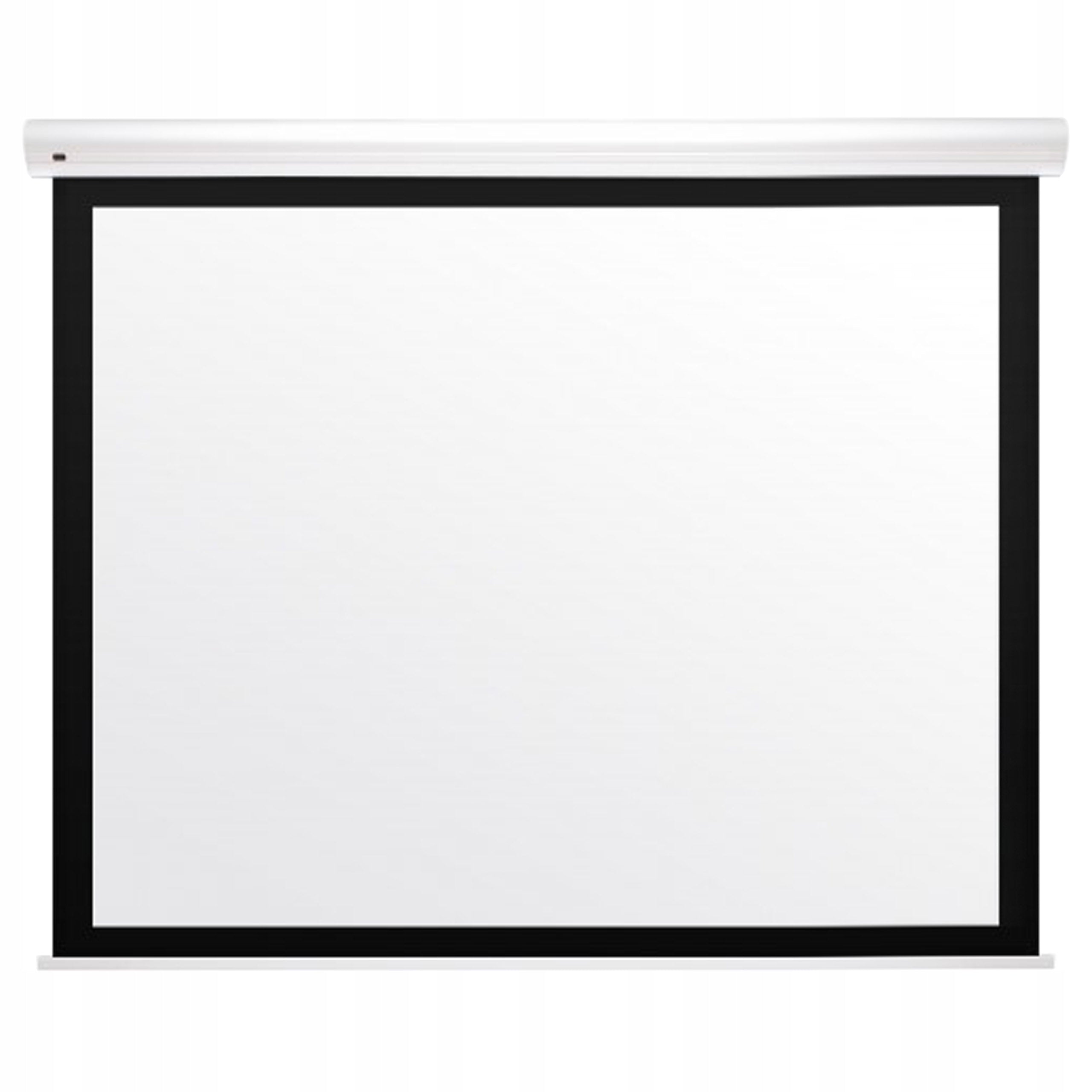 PROJECTION SCREEN KAUBER WHITE LABEL BLACK FRAME 16:9 190x107cm MATT WHITE