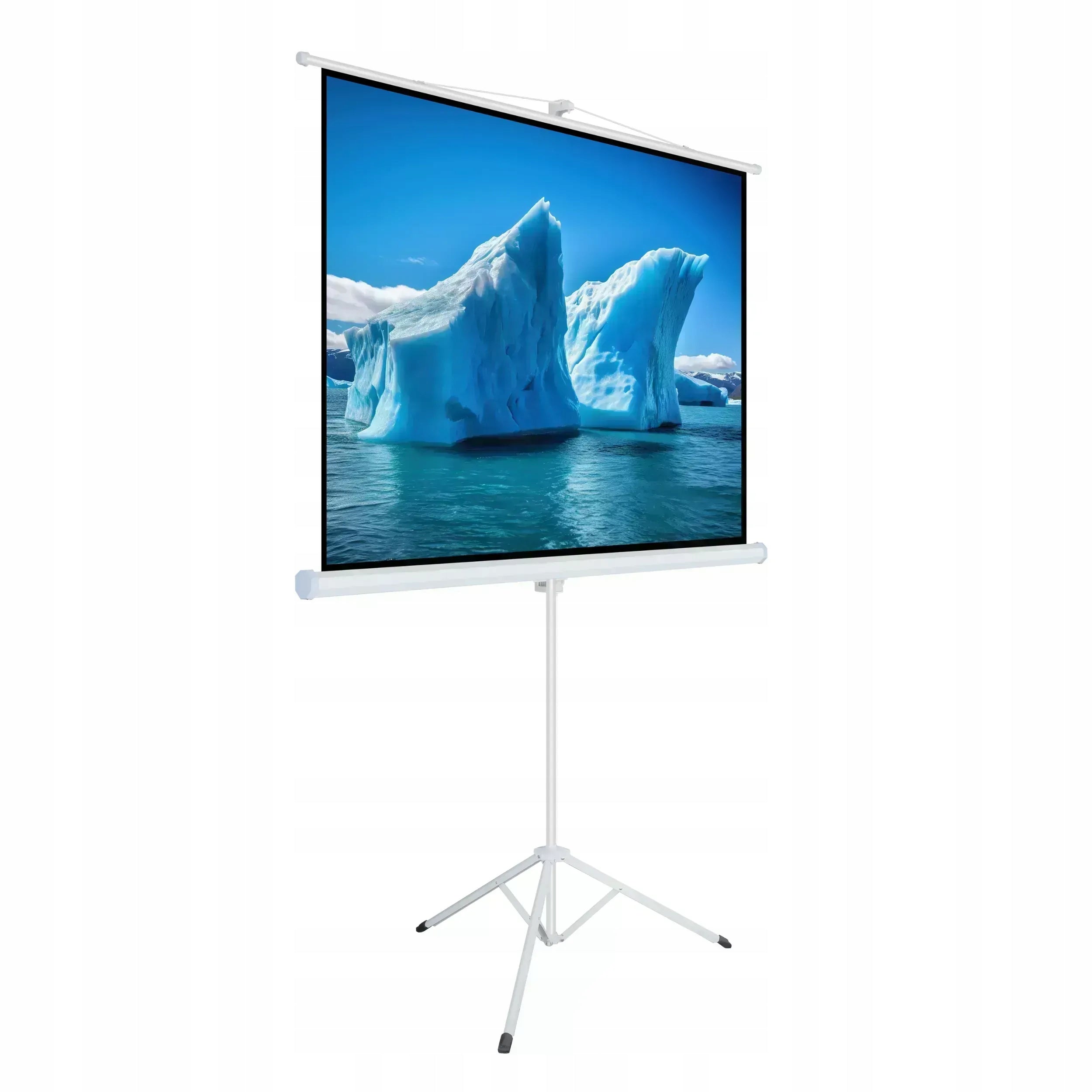 PROJECTION SCREEN ON TRIPOD MANUAL RETRACTABLE 4:3 120" 183x244 TRIPOD Brand Art