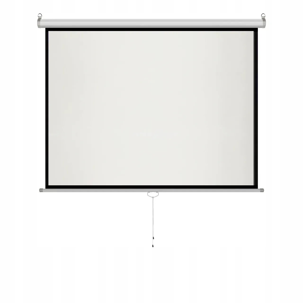 PROJECTION SCREEN SEMI-AUTOMATIC HANDHELD 100'' 203x152cm WALL CEILING Brand Art