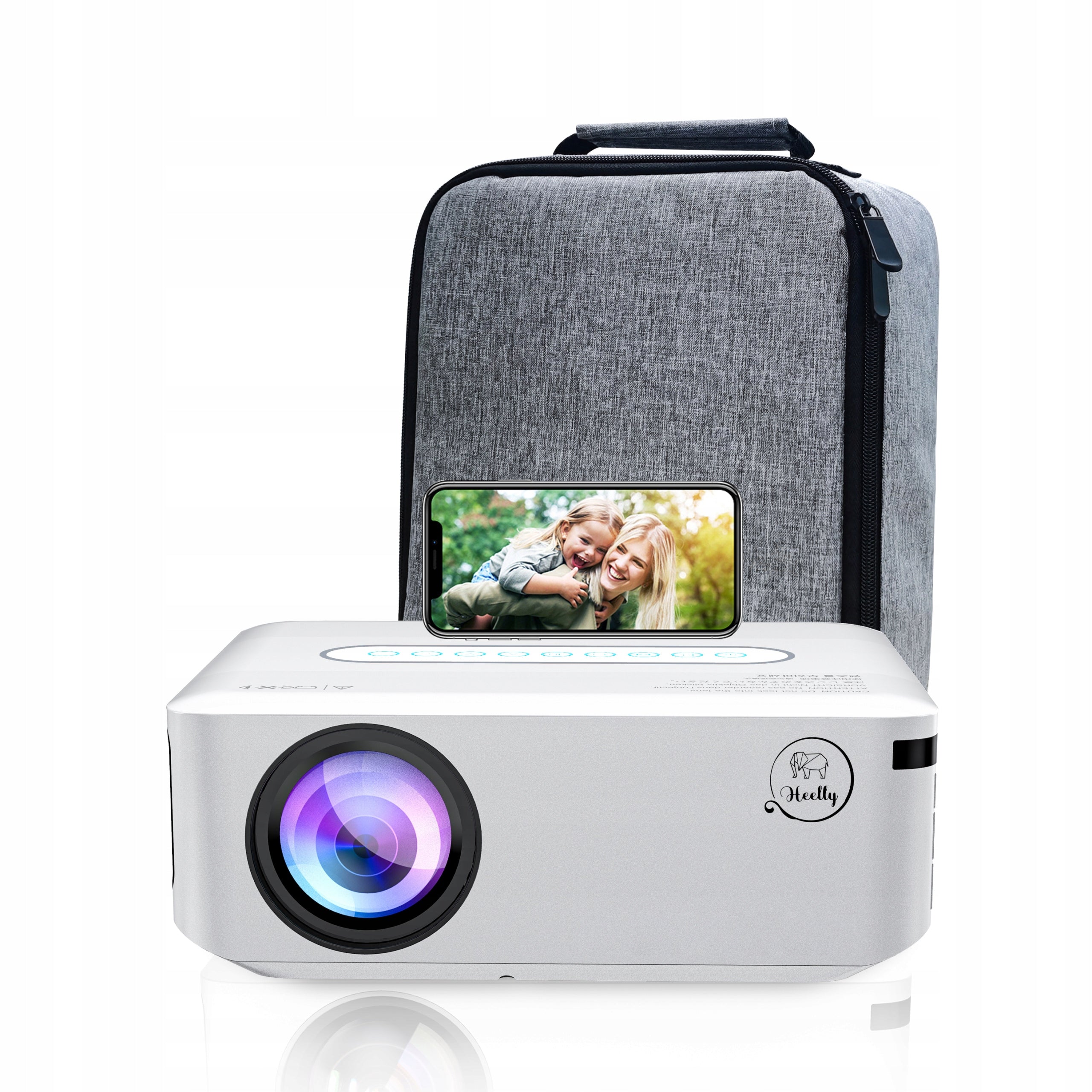 PROJECTOR ANDROID SMART TV WIFI FULL HD 12000LM 4K LED BLUETOOTH Packaging status original