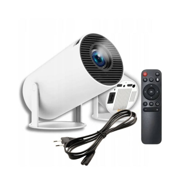 PROJECTOR ANDROID TV 4K WIFI ULTRA HD PORTABLE SMART SPEAKER CINEMA Packaging status original