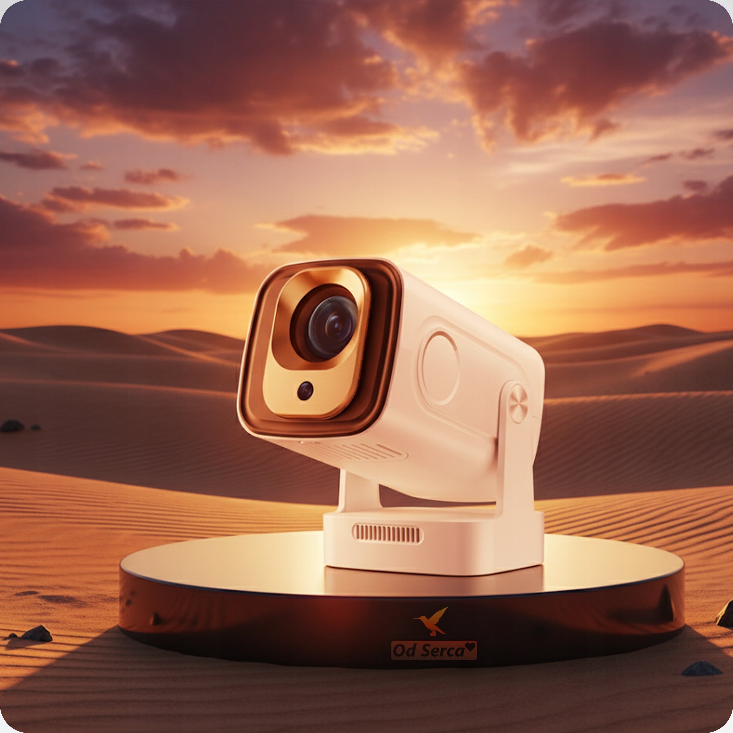PROJECTOR ANDROID TV WIFI 4K PORTABLE SMART SPEAKER FULL HD SET Packaging status original