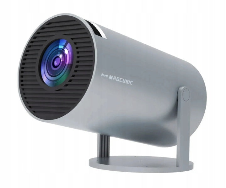 PROJECTOR ANDROID TV WIFI HD SMART ROTATING HY300 PRO Grey