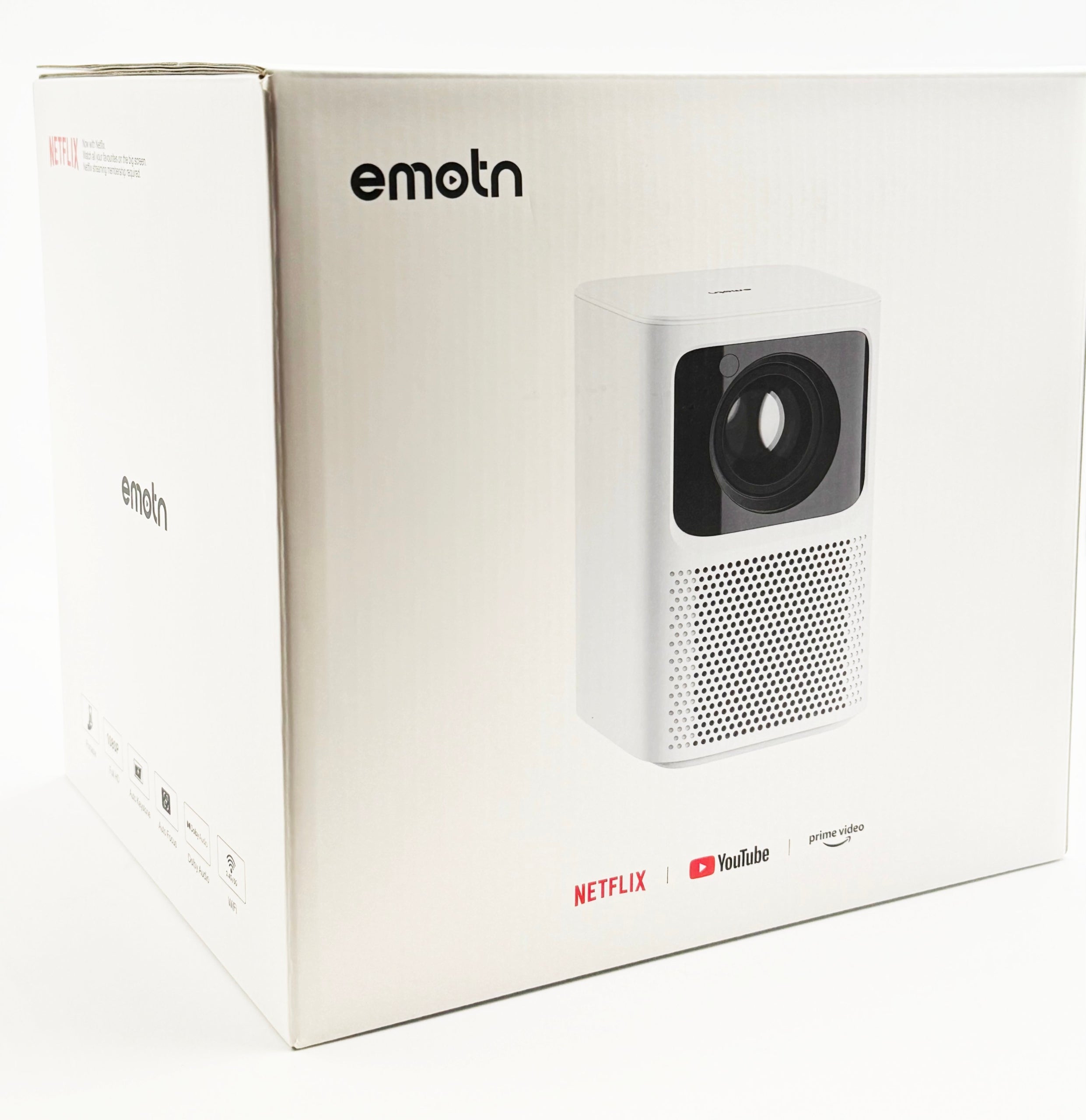 PROJECTOR EMOTN N1 WHITE FULL HD 1920X1080 500LM WIFI AUTO FOCUS PORTABLE Brand Emotn