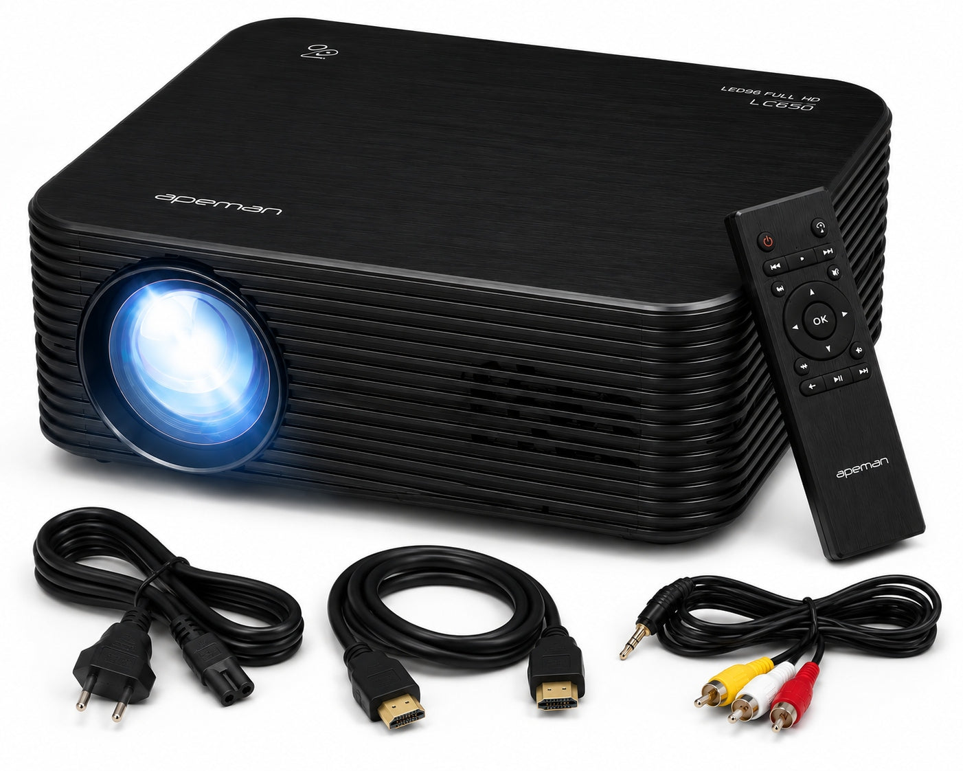 PROJECTOR FULL HD 1080P 300" 300 inch LED HDMI USB 4K HOME THEATER Manufacturer code 3452432