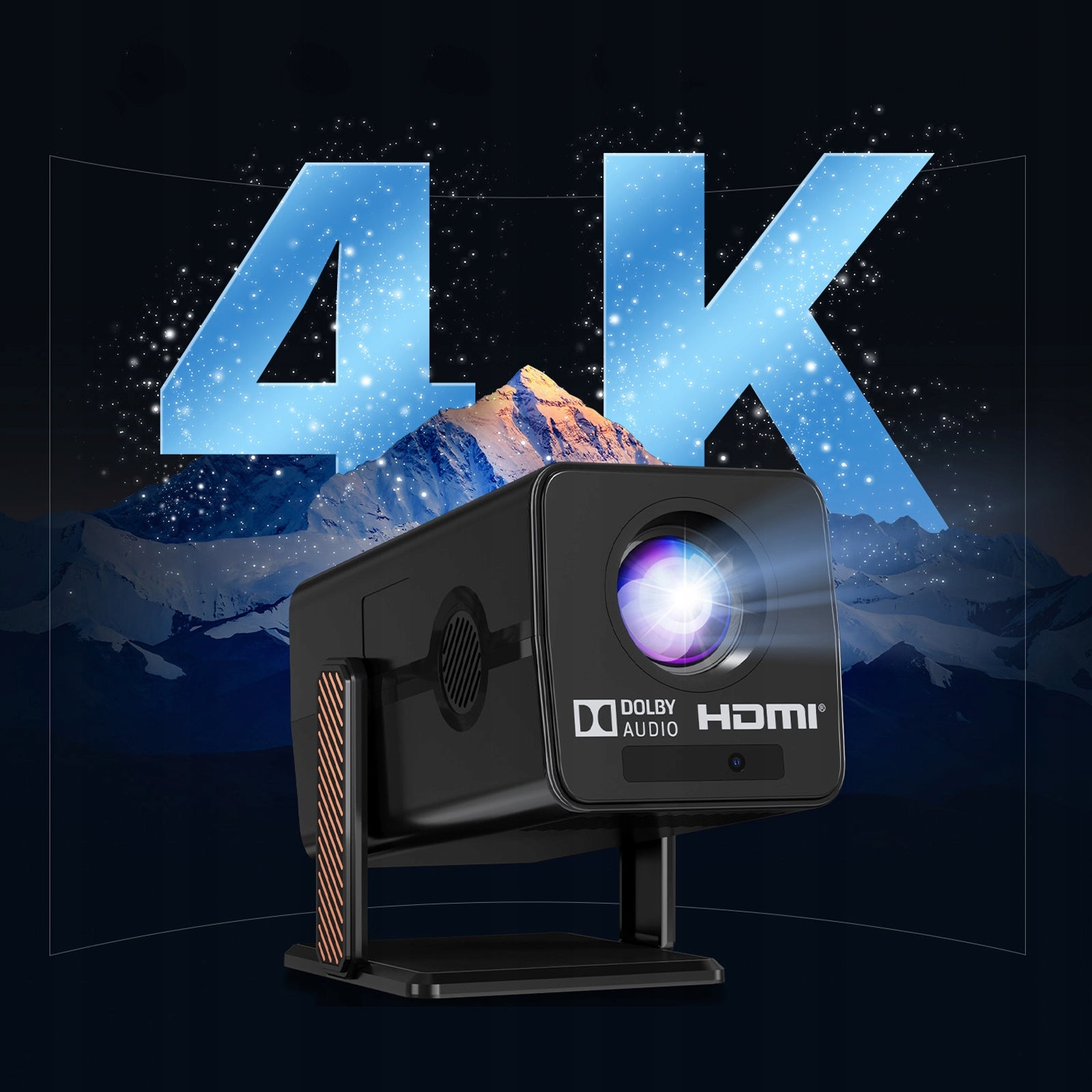 PROJECTOR MINI PORTABLE ANDROID LED WIFI BT FULL HD SMART TV HM103 Packaging status original